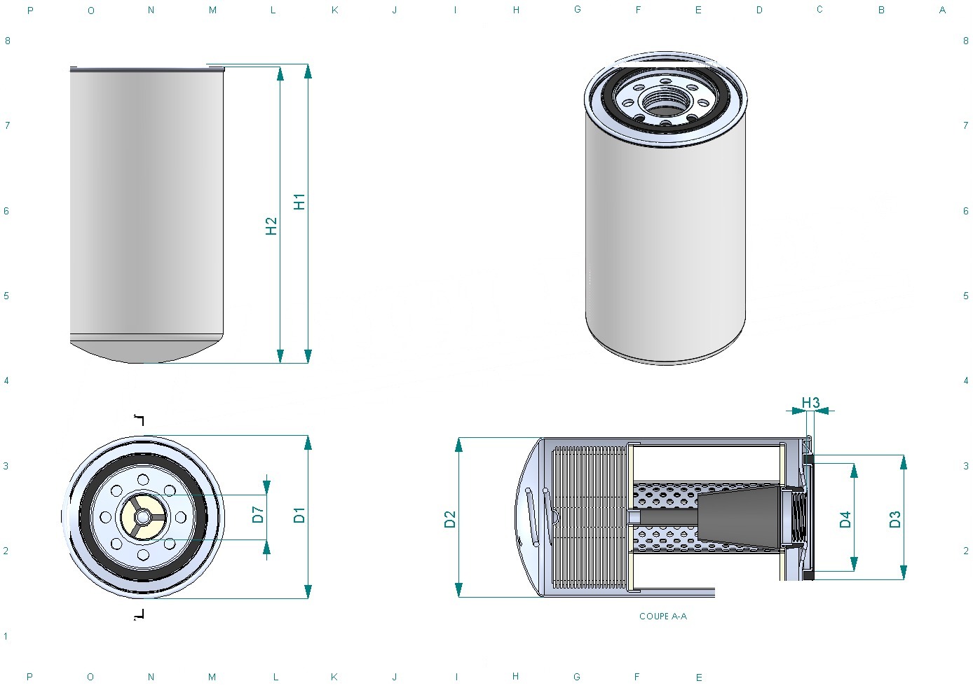 Disegno tecnico SO10154