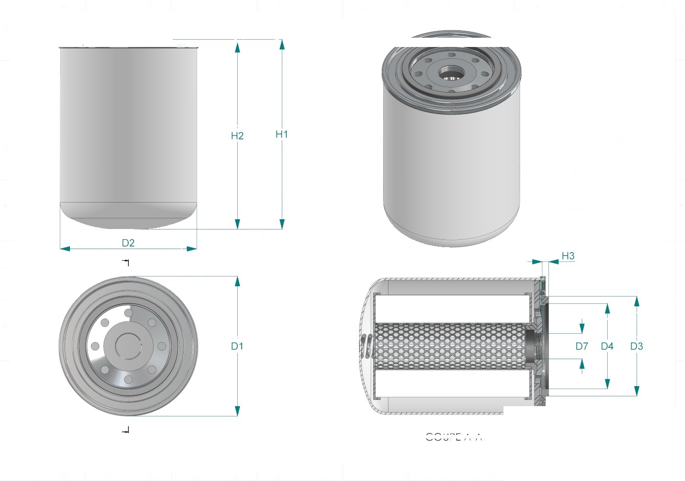 Disegno tecnico SO10191