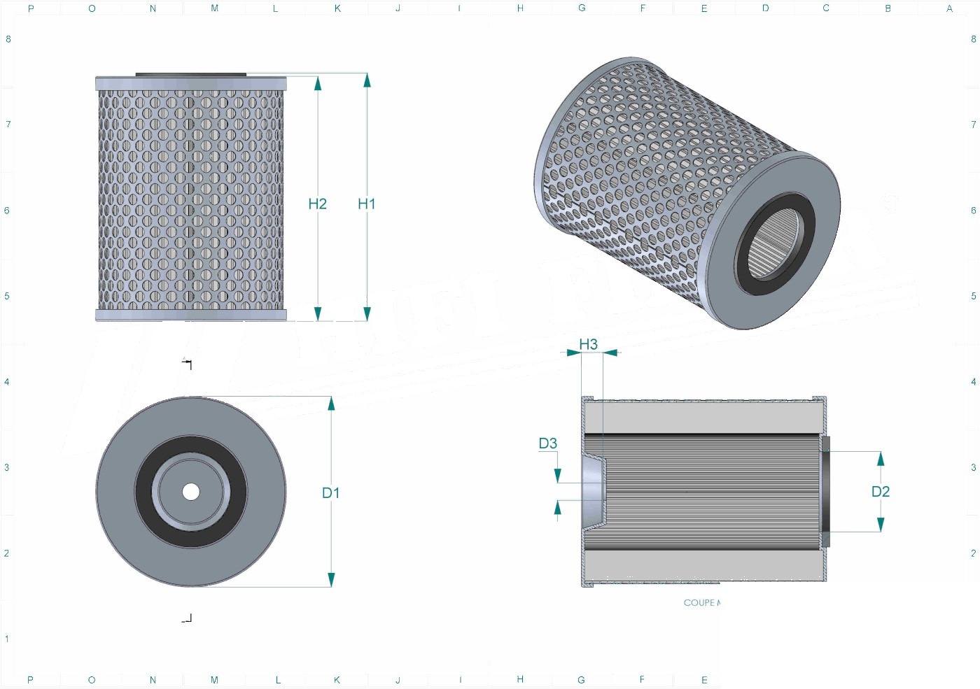Disegno tecnico SO11016