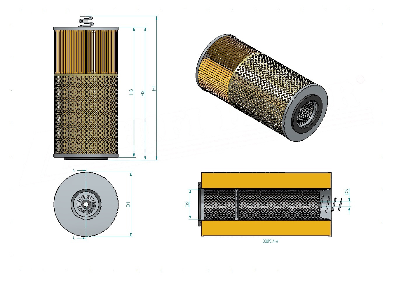 Schema tecnico SO3327