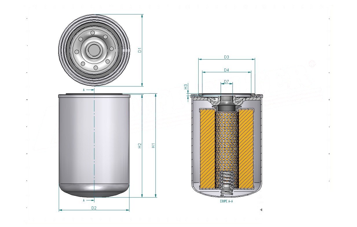 Schema tecnico SO3640
