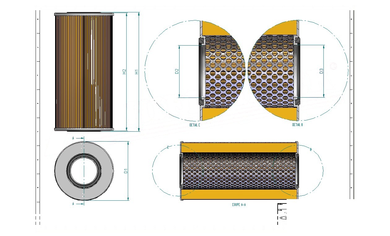 Disegno tecnico SO6052