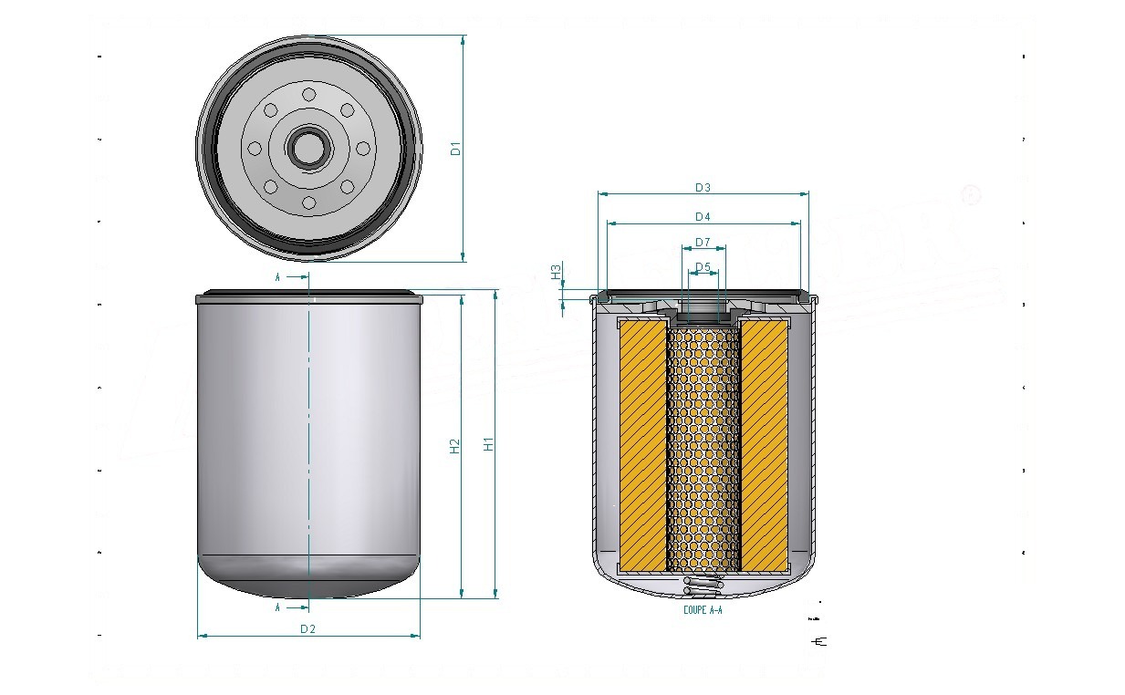 Disegno tecnico SO6074