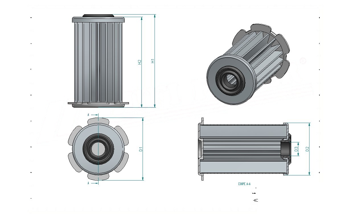 Disegno tecnico SO64300