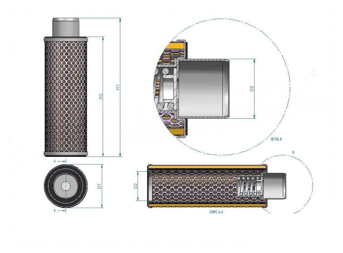 Schema tecnico SO650