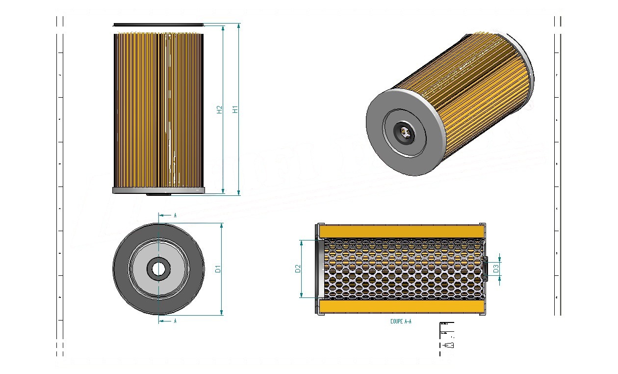 Disegno tecnico SO6727