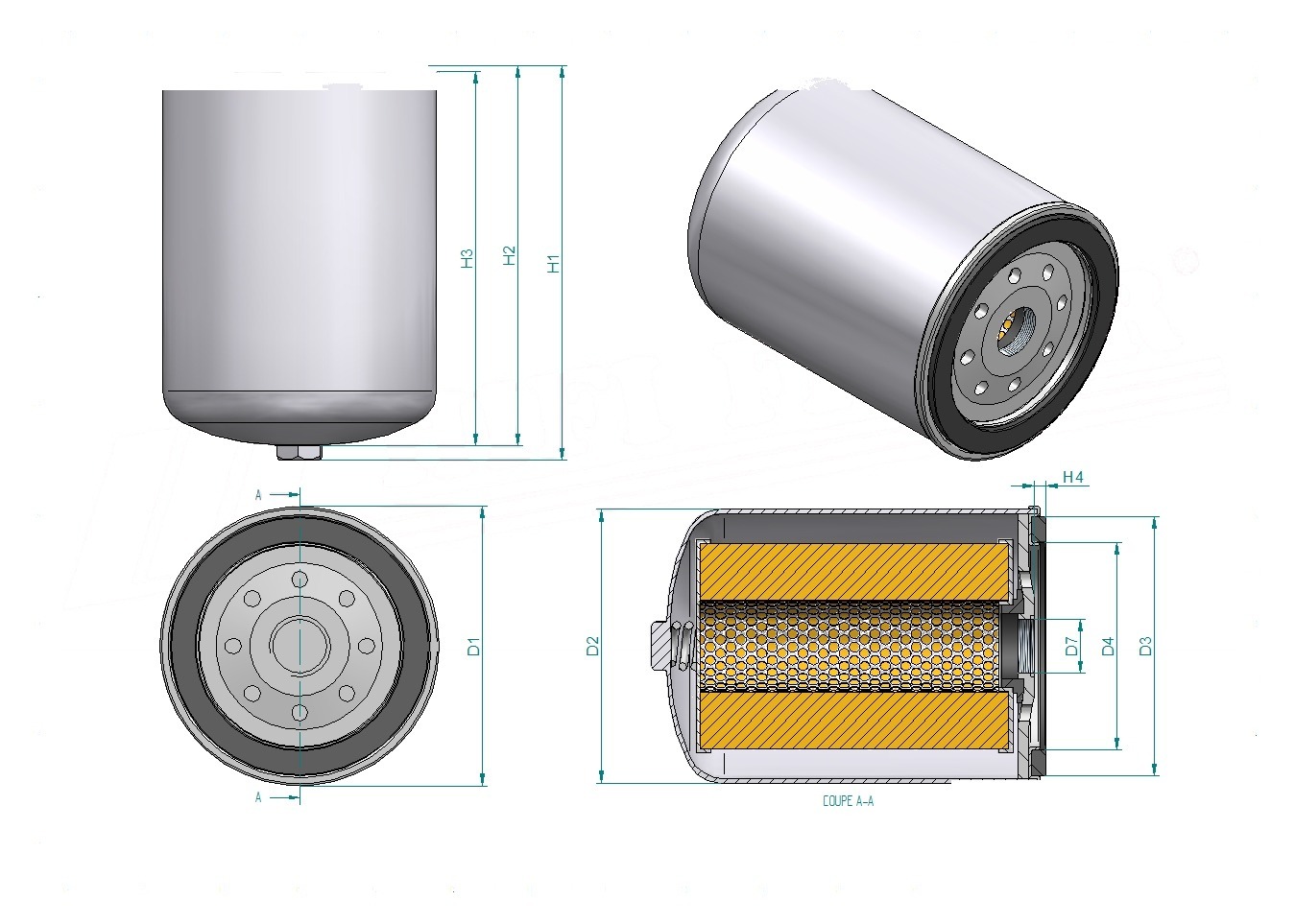Disegno tecnico SO6739F