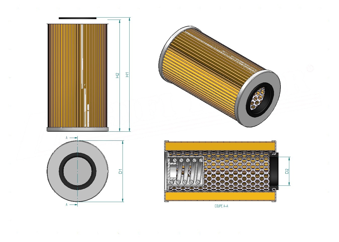 Schema tecnico SO6974