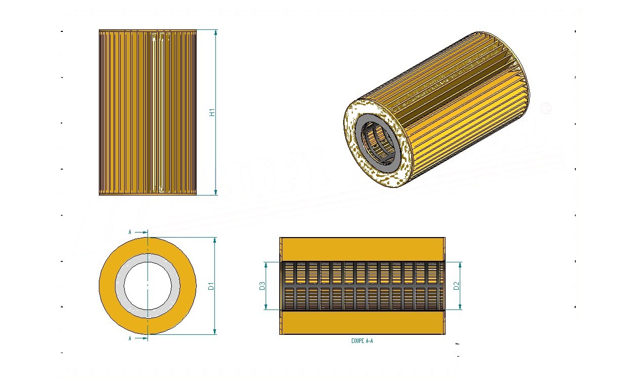 Schema tecnico SO7034