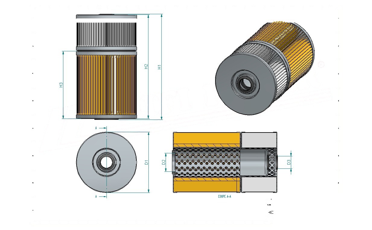 Disegno tecnico SO7160