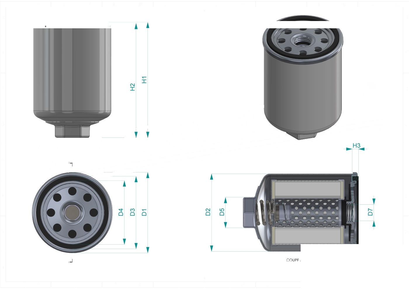 Disegno tecnico SO7190
