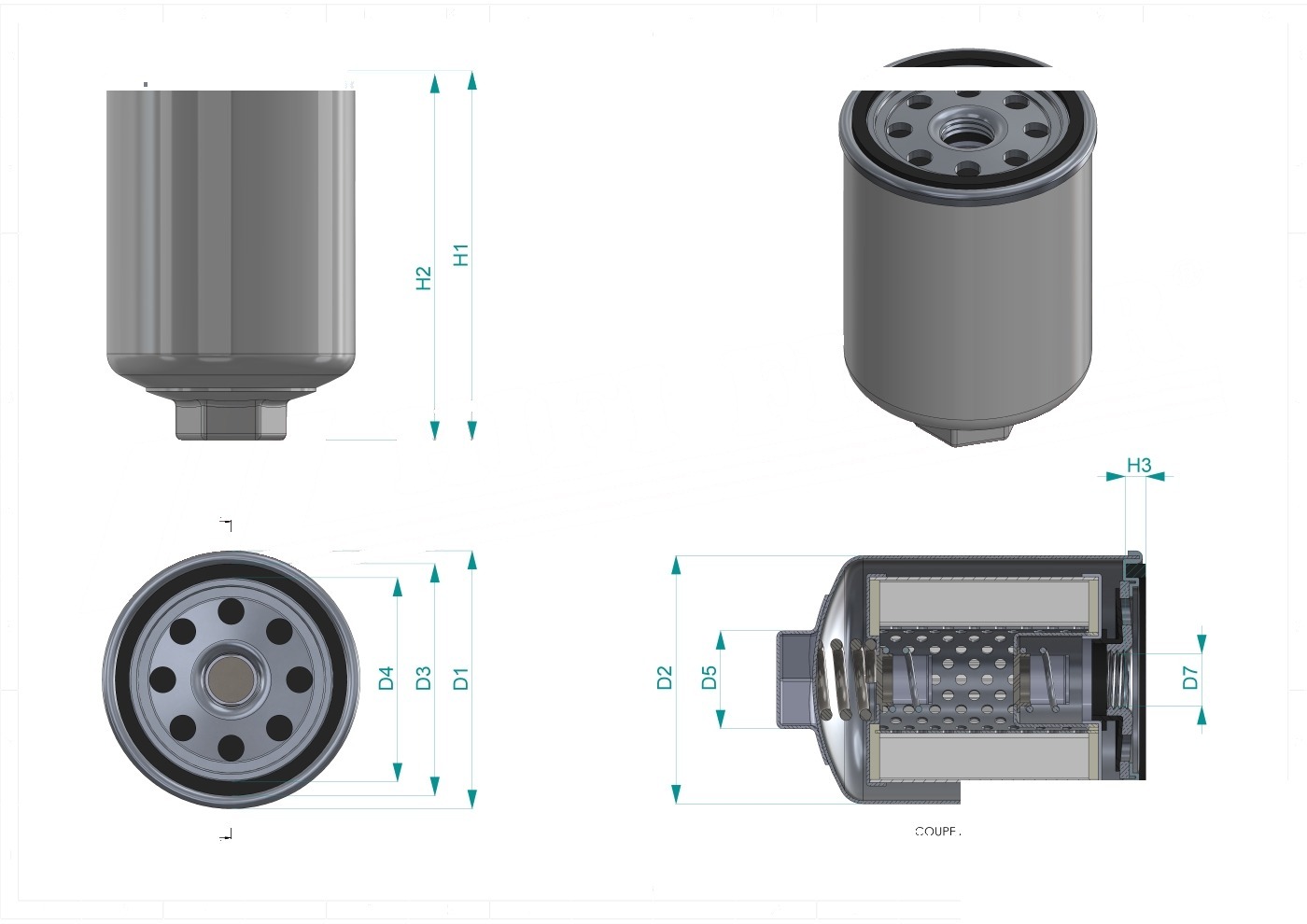 Schema tecnico SO7191