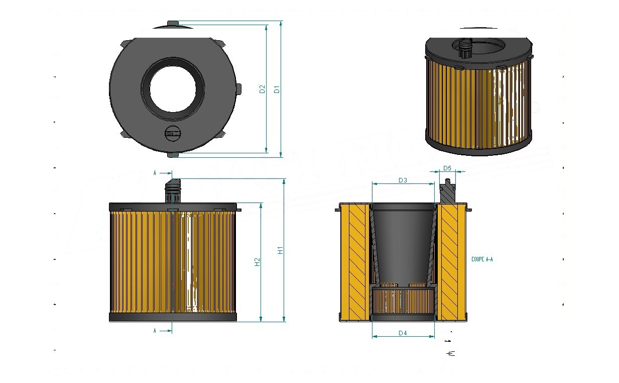 Disegno tecnico SO7243