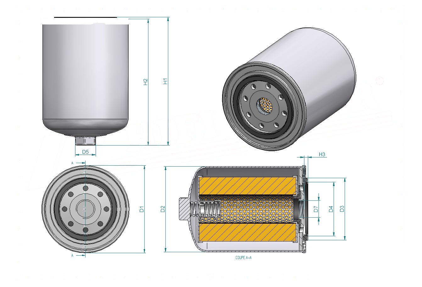 Schema tecnico SO7276