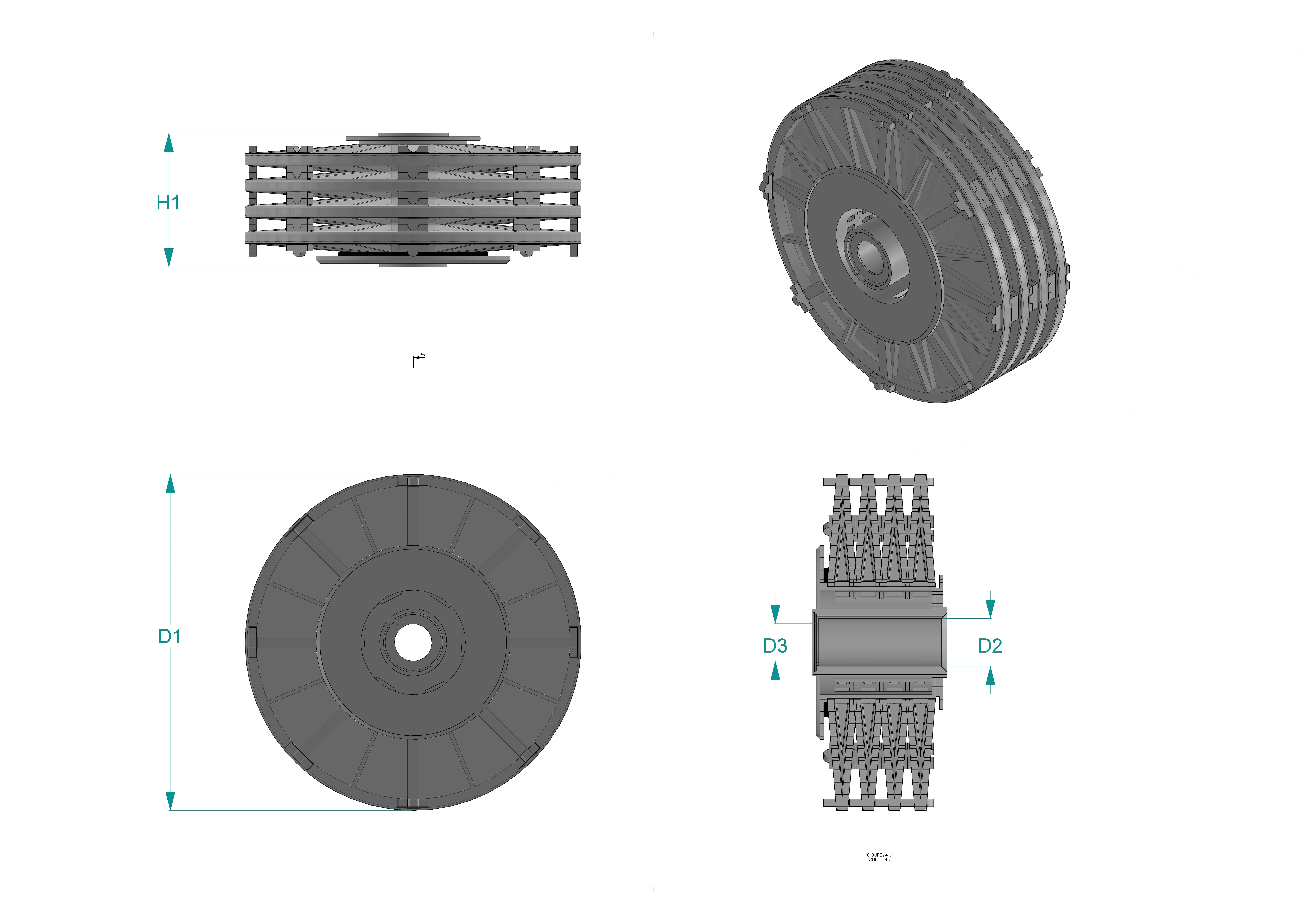 Schema tecnico SO7301