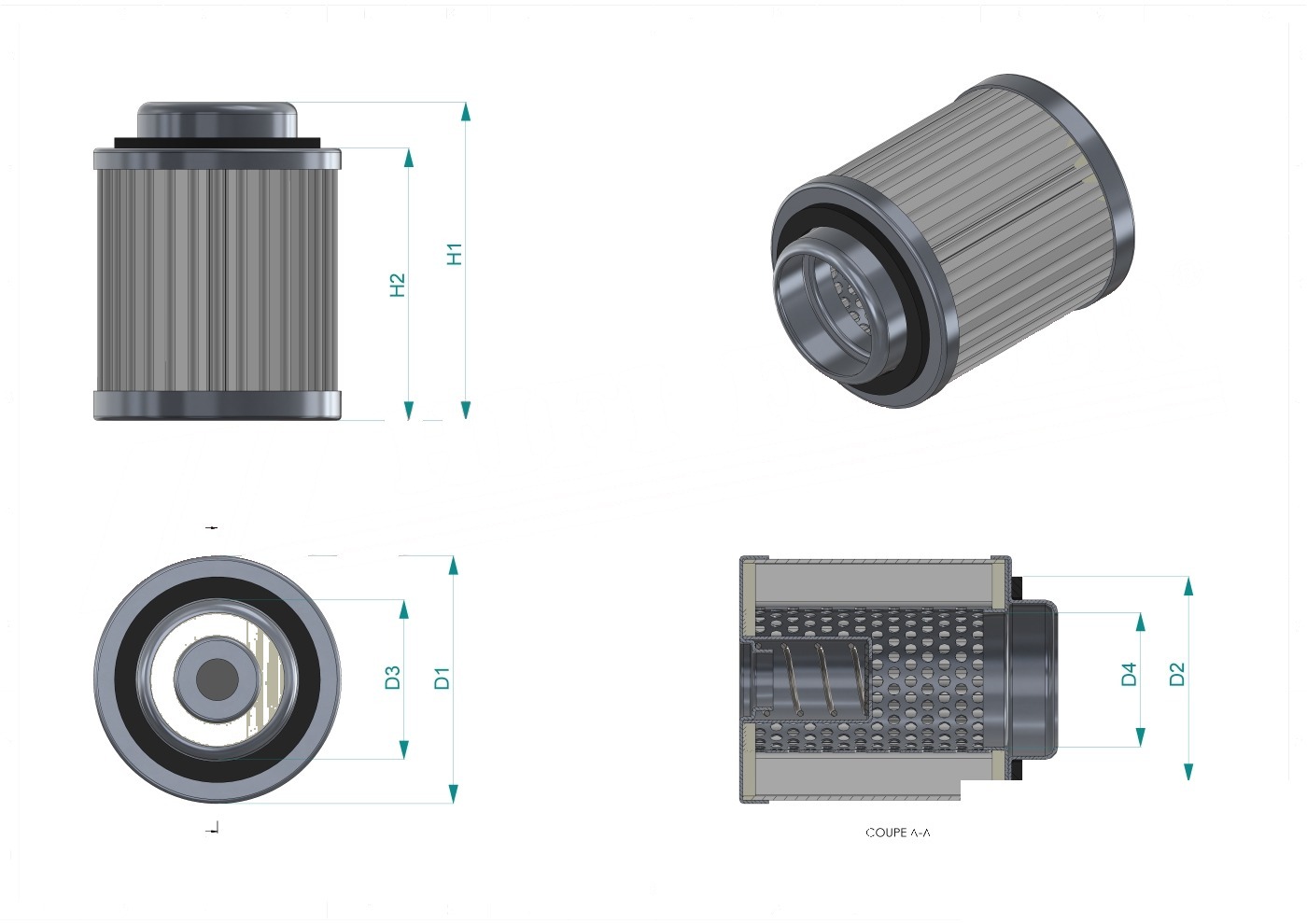 Schema tecnico SO7312