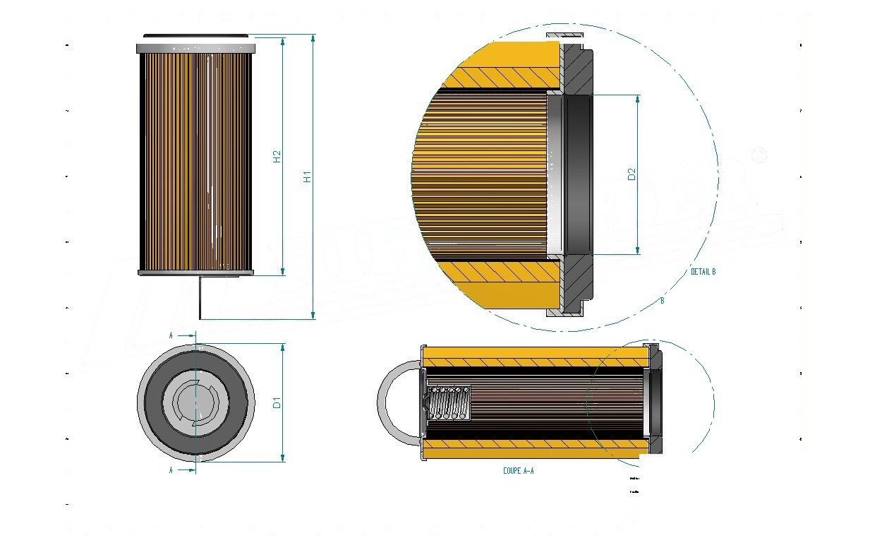 Disegno tecnico SO8007