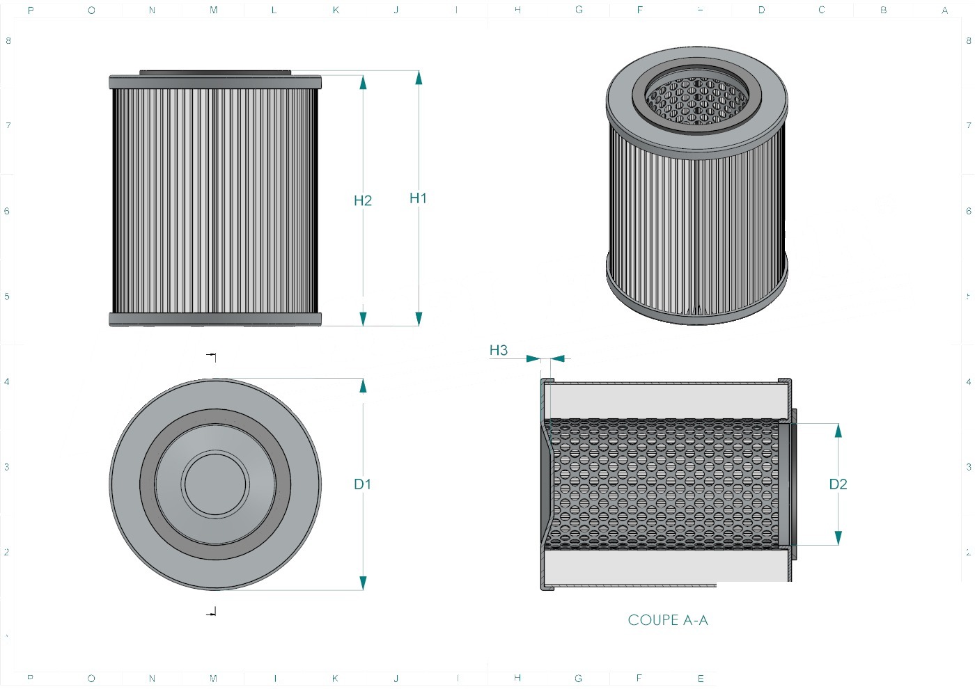 Schema tecnico SO8421