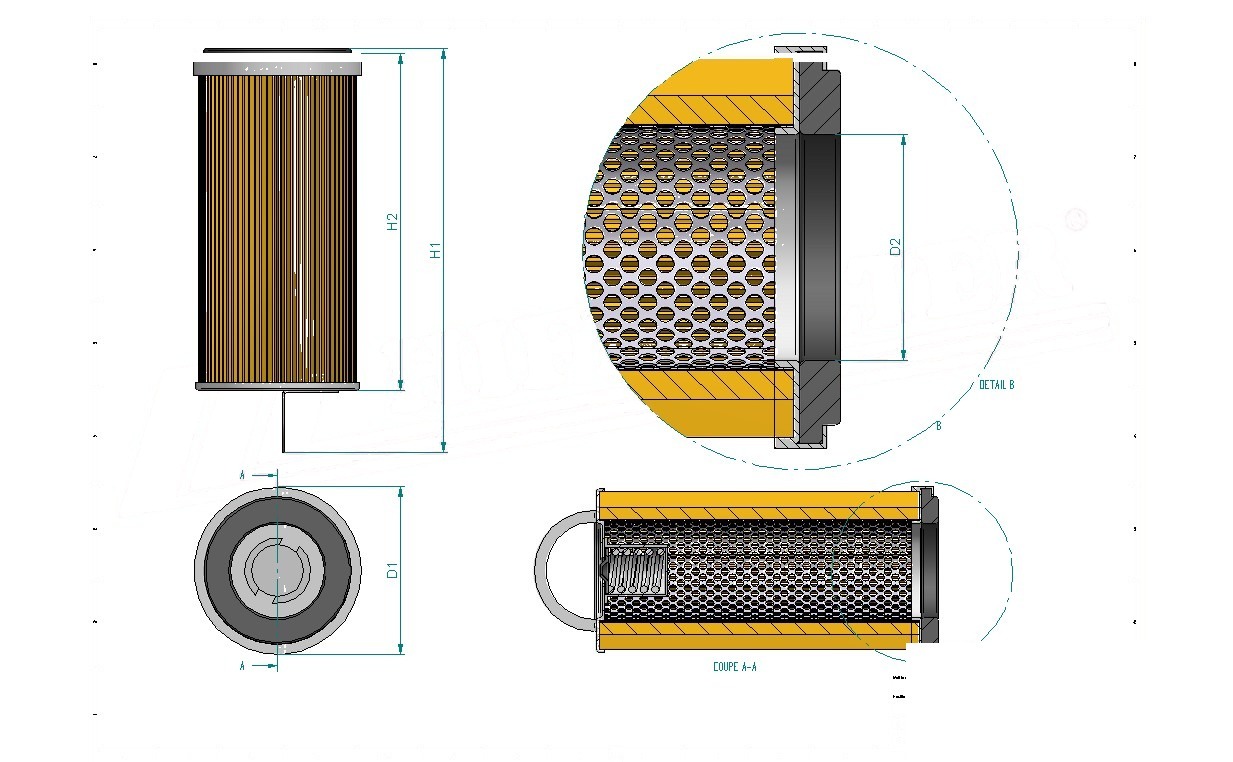 Schema tecnico SO8723