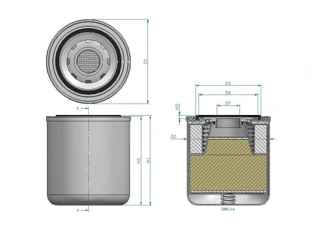 Schema tecnico TB1395