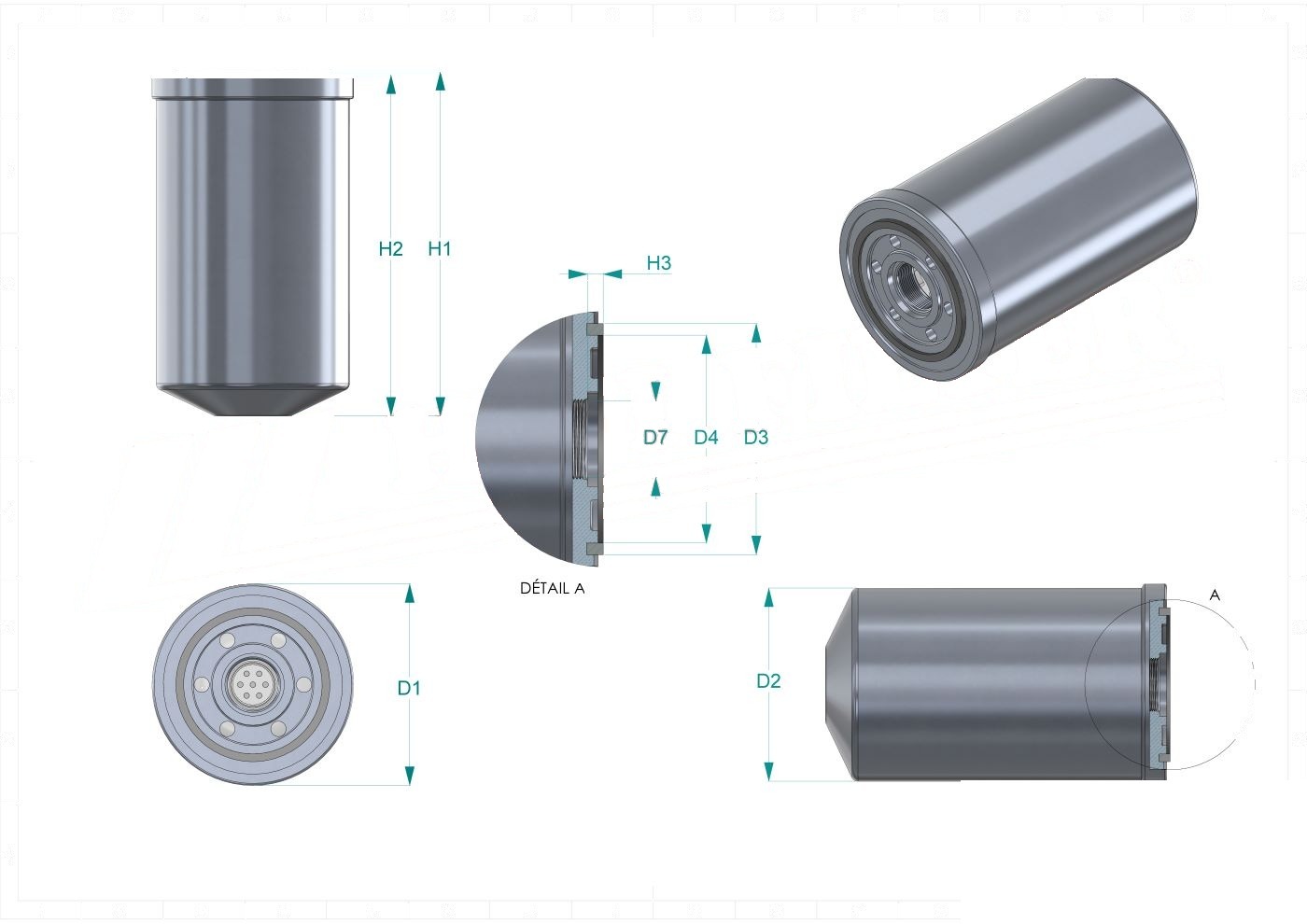 Schema tecnico TB1401