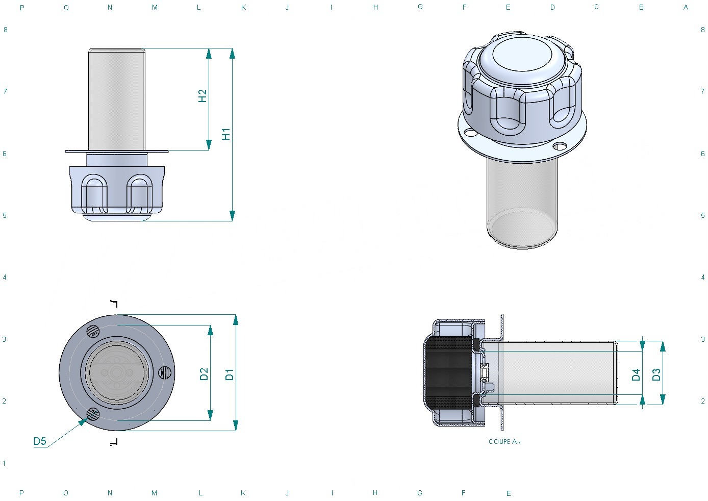 Disegno tecnico TCO314