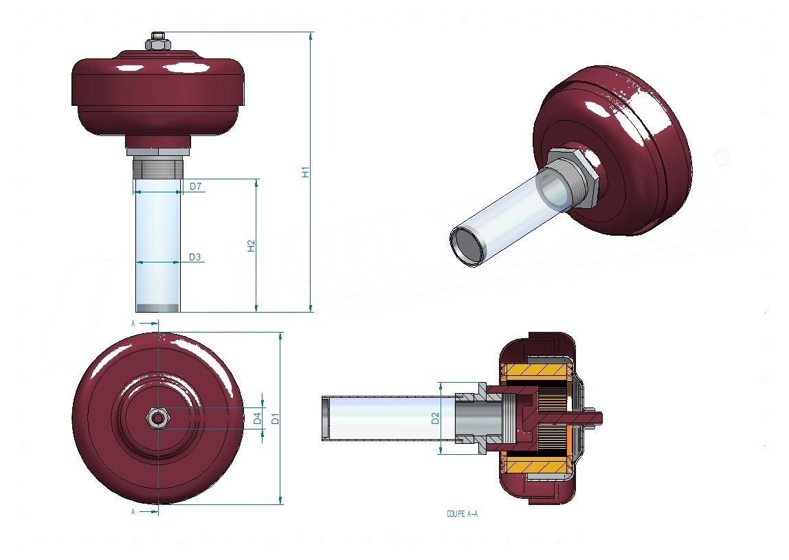 Schema tecnico TCO702