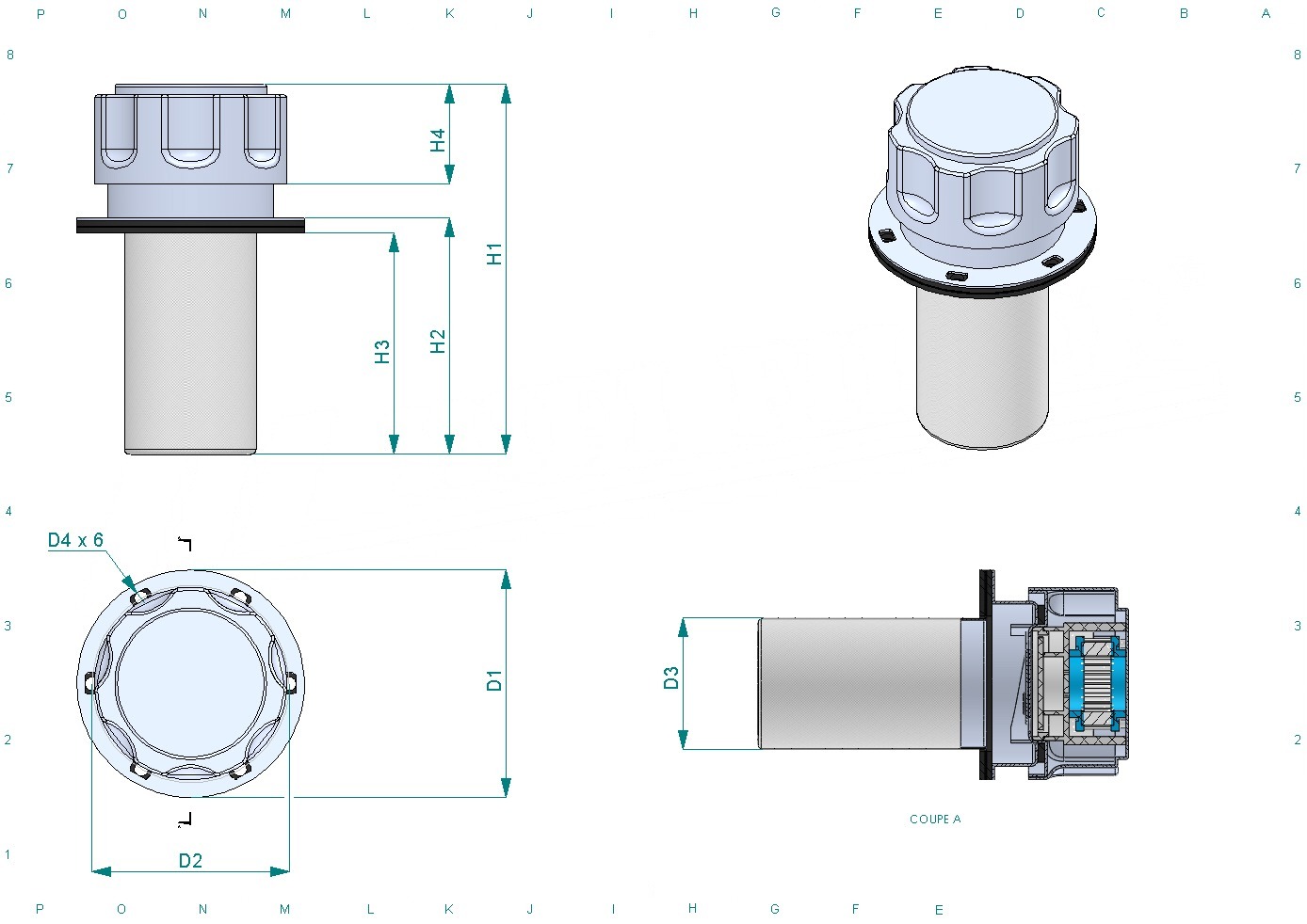 Disegno tecnico TCO717