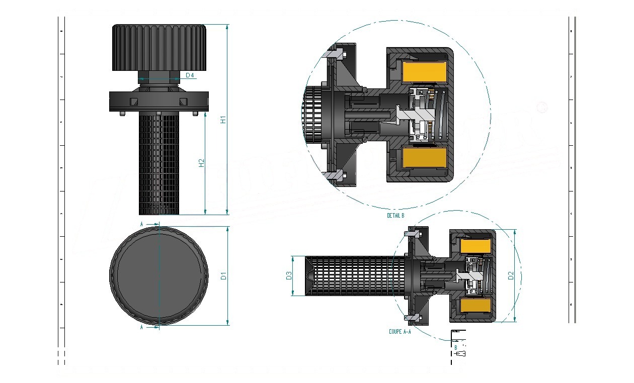Disegno tecnico TCO721